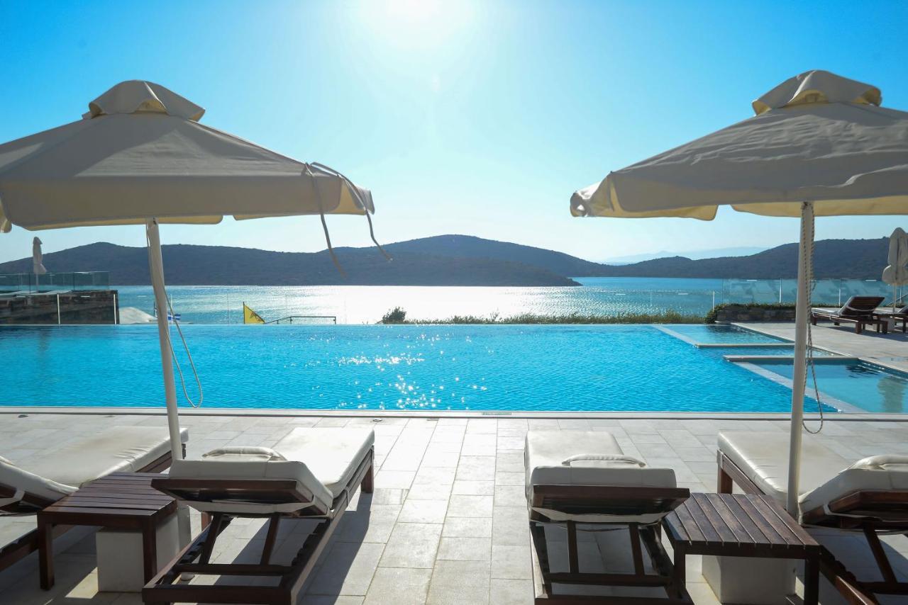 Royal Marmin Bay Boutique & Art Hotel (Adults Only) Elounda Esterno foto