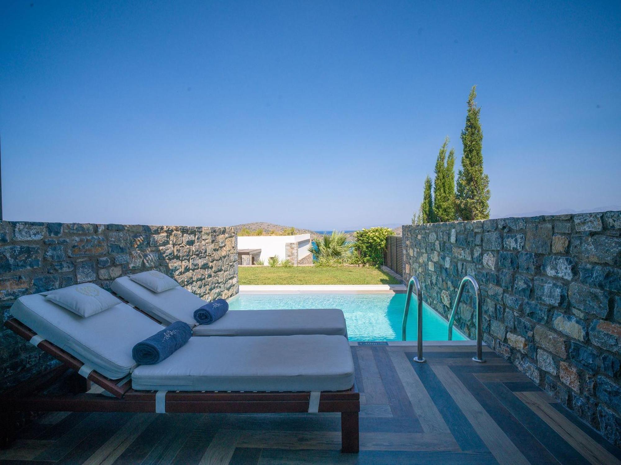 Royal Marmin Bay Boutique & Art Hotel (Adults Only) Elounda Esterno foto